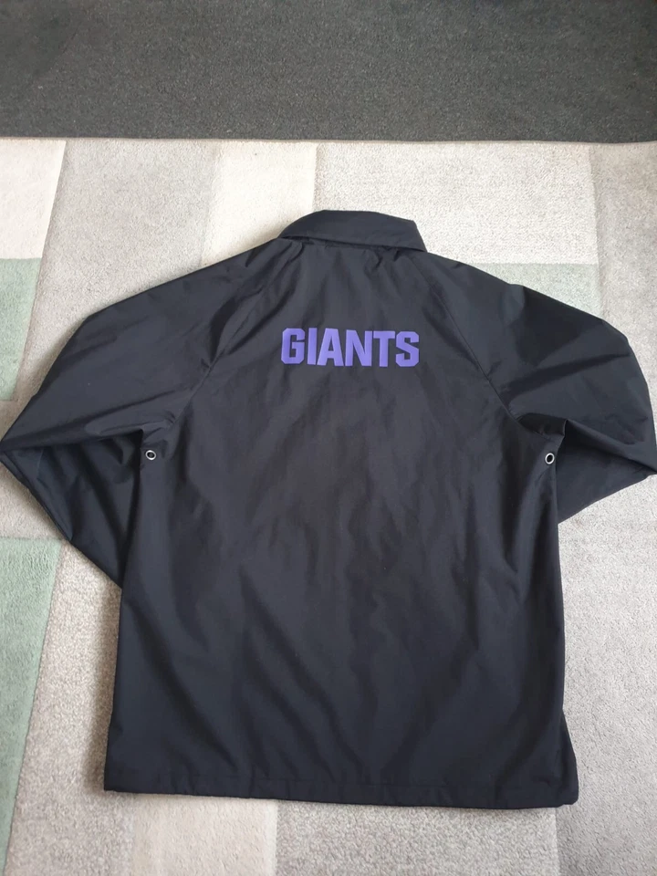 Huddersfield Giants Jacket Shell Coat Playerlayer Back Spellout Size XL mens - Image 2 of 4