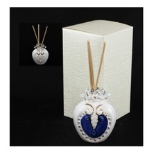 29575 Bomboniere Profumatore Diffusore Ceramica Blu Matrimonio Battesimo Nozze