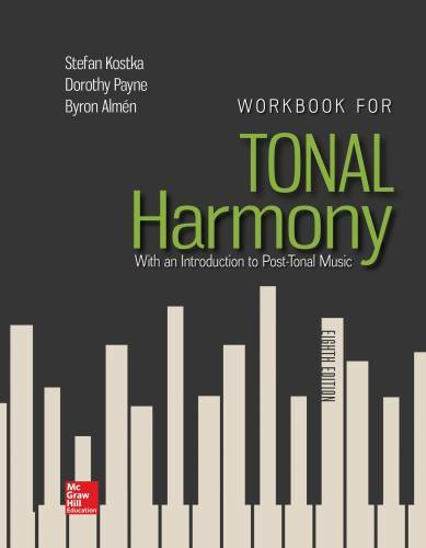 Workbook for Tonal Harmony - Paperback By Kostka, Stefan - GOOD