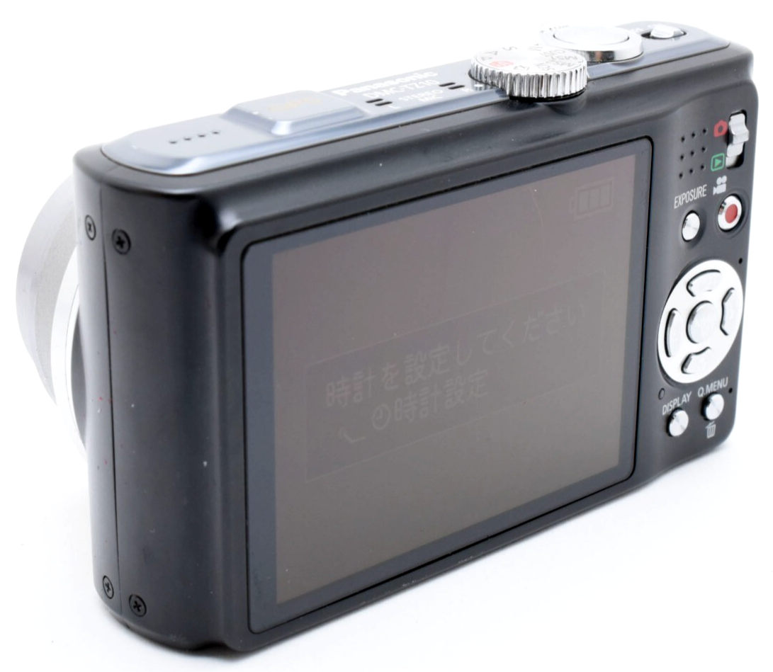 N MINT] Panasonic LUMIX DMC-TZ10 Black Compact Digital Camera 12.1