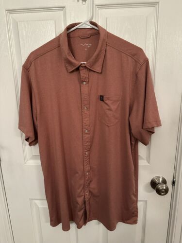 Give'r SNAP HAPPY SOLAR SHIRT Red Sand XL