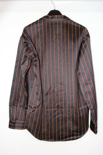 BNWT AW20 DSQUARED2 PREPPY STRIPE PATTERN SHIRT 48 - Picture 3 of 12
