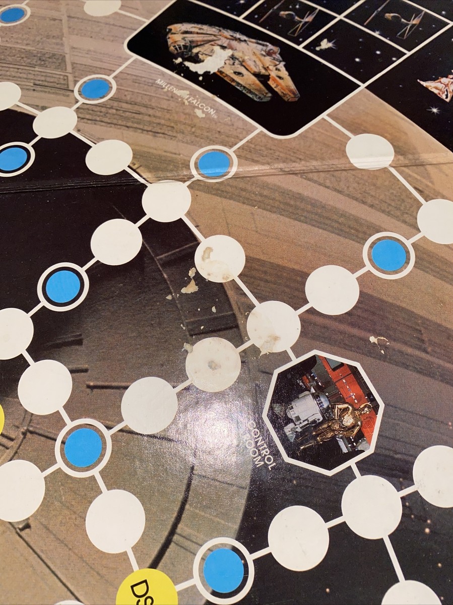 VINTAGE STAR WARS BOARD GAME - 1977 - ESCAPE FROM THE DEATH STAR
