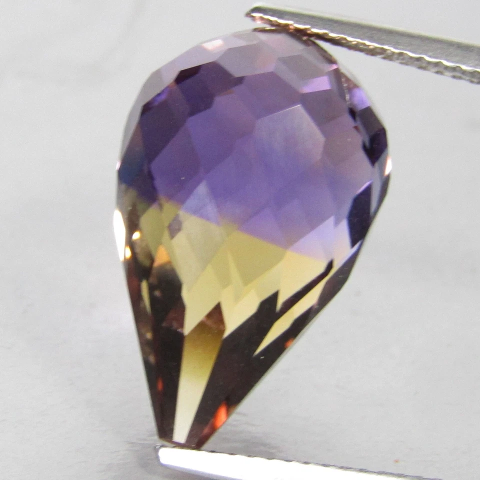 17.85Cts Fine Quality 100% Natural Ametrine Briolette Loose Gemstone - Image 4 of 4