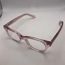 Caddis Eyewear Reading Single Vision Glasses 0.00 Bixby Pink Clear HEV