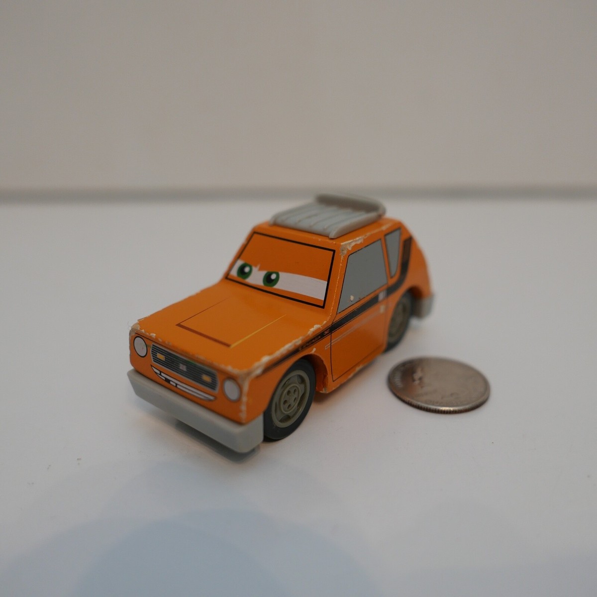 Disney Pixar Cars Wood Collection Wooden GREM Gremlin Car Loose