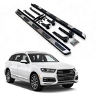 OEM Style Side Steps Bars Running Boards Foot Rails Pair For Audi Q7 2016-2020
