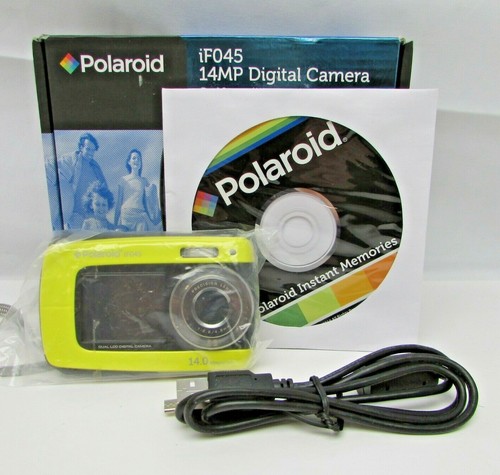 Polaroid iF045,Yellow,14MP Dual Screen 