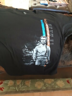 t-shirt, Steve McQueen's famous quote from Le Mans the movie