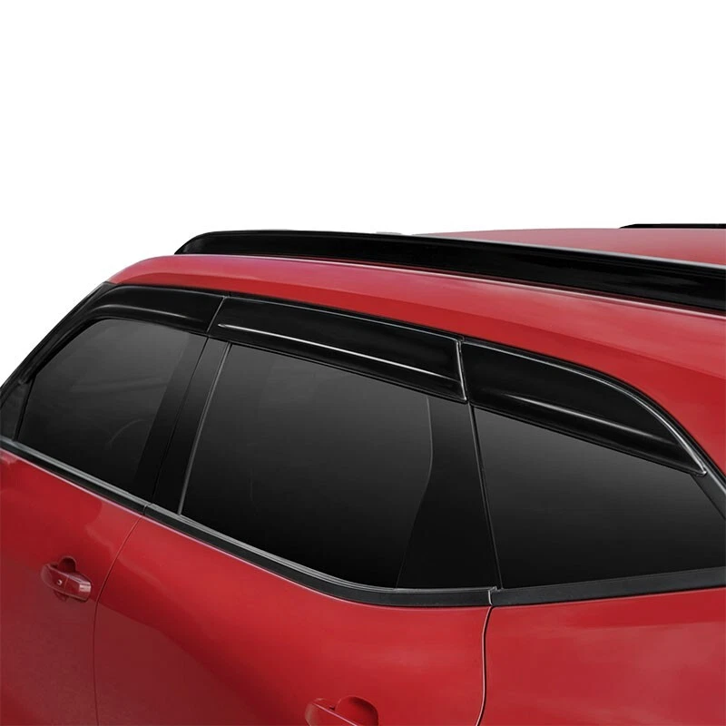 2019-2025 Chevrolet Blazer Low Profile Side Window Vent Visor Kit 19418522 Black - Image 3 of 3