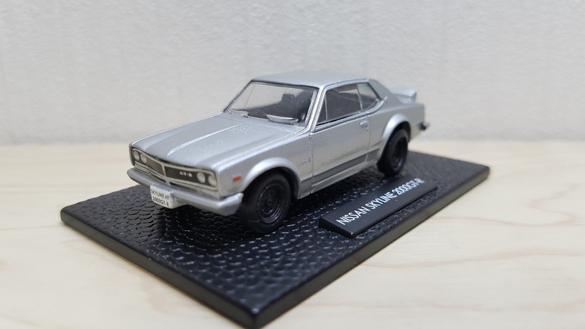 ミニカー NISSAN SKYLINE 2000GT-R (KPGC10) 1/72 NISSAN SKYLINE 2000 GT-R KPGC10 COPPER Hakosuka Promo diecast