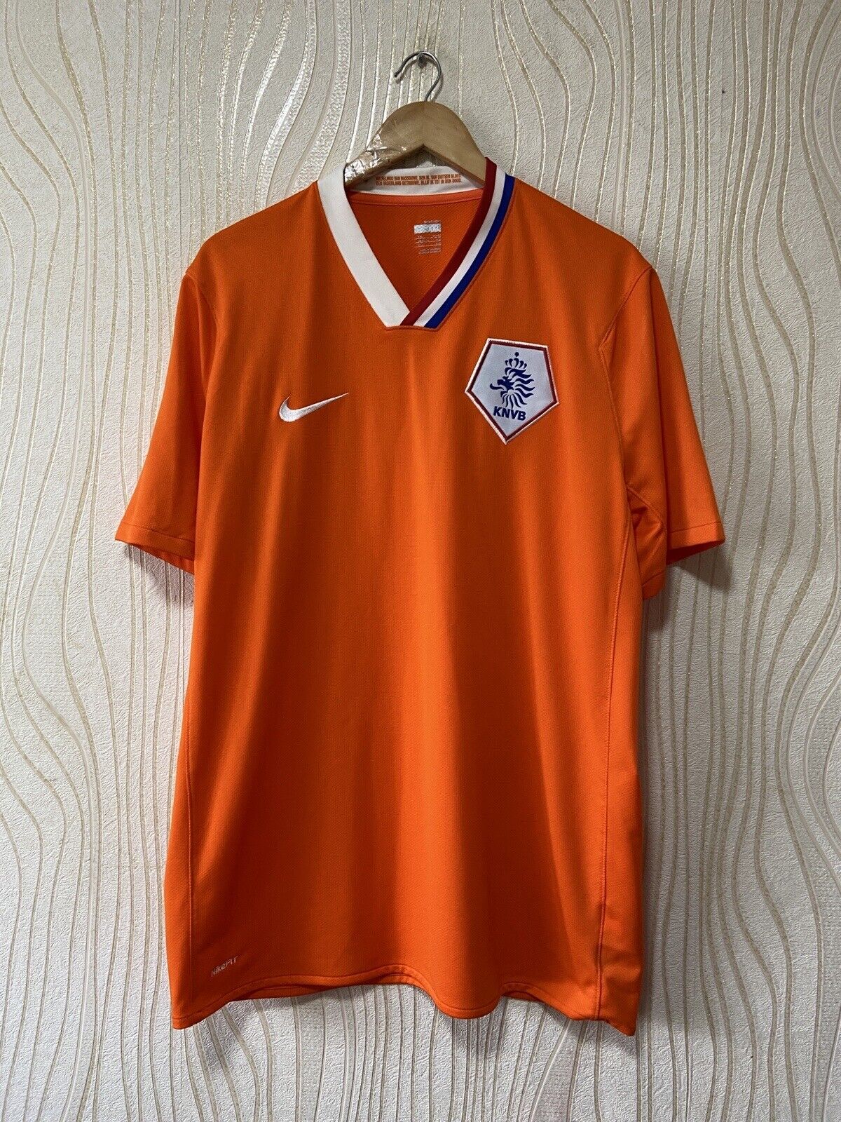 NIKE DUTCH SS HOME REPLICA JERSEY Football White/Varsity Royal