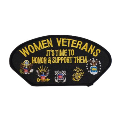 WOMEN VETERANS  PATCH  HAT PATCH CAP HIGH FLEW-FOUGHT VETERAN GIFT US WOW !