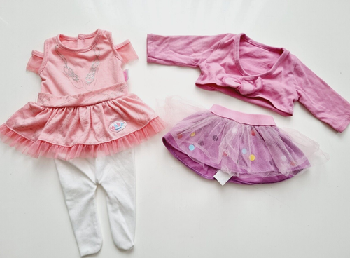 Baby Born Ballerina Ballett 4 tlg. Set für Puppe 43 cm Body Rock Jacke Zubehör - Bild 6 von 6