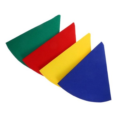 Cone Gnome Hats Felt Red Halloween Costume 4Pcs 12.4X11.4X0.08In