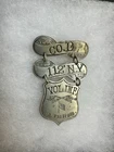Named Civil War Badge  NY 112th Twice Wounded Rare