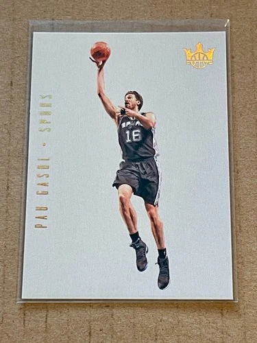 2017-18 NBA COURT KINGS BLANK SLATE INSERT PAU GASOL SPURS CASE HIT! SHORT PRINT