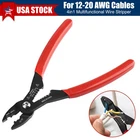 7" 4-in-1 Wire Tool - Cutter Crimper Gripper Stripper for 12-20 AWG Insulated