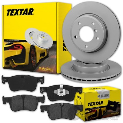TEXTAR BREMSSCHEIBEN + BELÄGE VORNE für CITROEN C4 GRAND / PICASSO / SPACETOURER