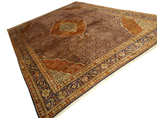Living room Oriental carpet hand knotted carpet Bidjar 415 x 300 cm carpet rug
