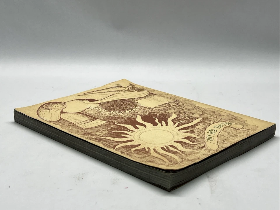 RECIPES FOR LIFE 1978 Dr. Ann Wigmore 1st Rising Sun Rejuvenation Longer hippie - Image 4 of 4