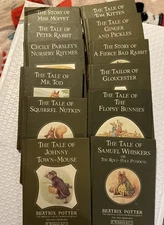 Beatrix Potter F. Warne & Co 1989 12 Collectible Book Series
