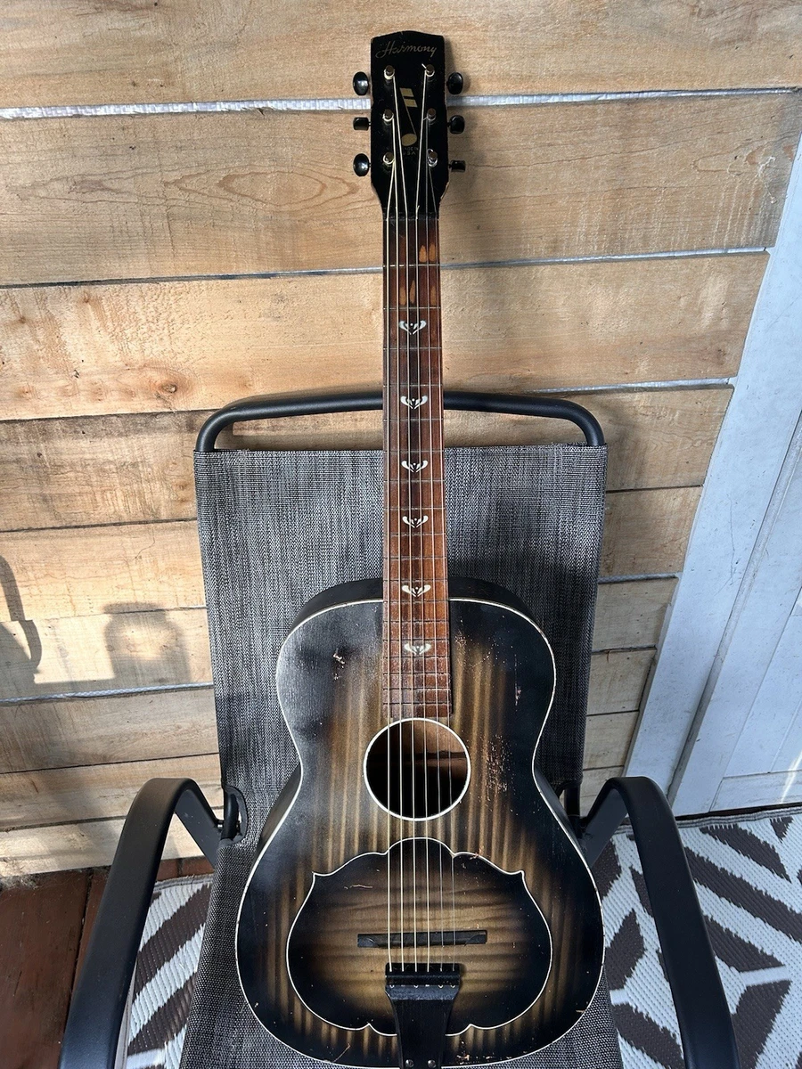 Harmony Parlor Flat Top Vintage Acoustic Guitars for sale | eBay