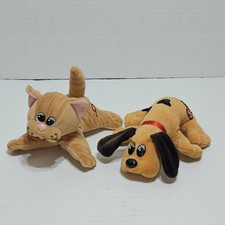 Vintage Original Pound Puppy  Pound Purries Lot Of 2 Mini Sized Plush Tonka...