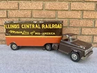 1958 Tonka Illinois Central Railroad Private Label Semi Truck