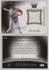 2024 Sportkings Volume 5 Single Memorabilia Black Alan Trammell #SM-AT HOF