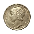 1940 Mercury (Winged Liberty) Dime 10C Silver .900 Business Strike Philly KM#140