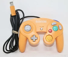 OEM Original Nintendo GameCube Spice Orange Controller DOL-003 Tested READ!