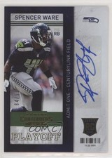 2013 Contenders Short Print Rookies Playoff Ticket 84/99 Spencer Ware Auto w3h
