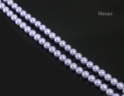 Platinum Grey Natural 8.00 MM Round Philippines South Sea Pearl Strand 15''