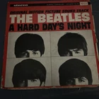 VINTAGE VINYL RECORD of THE  BEATLES “A HARD DAY’S NIGHT’’FROM 1964 UNITED ARTI