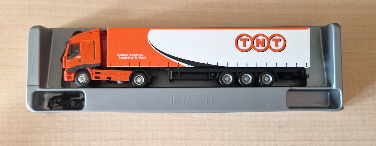 Herpa - 314756 Camion Iveco S-Way con alimentazione a metano, con
