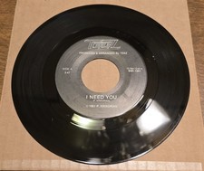 Teez: I Need You/Love Fantasy - VG++ | 1981 Rock, New Wave 45rpm Record