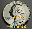 1963 P Quarter Silver Proof Coin Toned