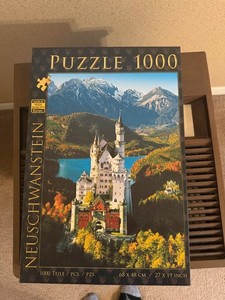 Neuschwanstein Castle Puzzle -- direct from Germany!  All pieces included!