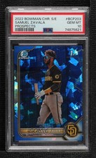 2022 Bowman Chrome Sapphire Edition Prospects Samuel Zavala PSA 10 GEM MT 1a7o