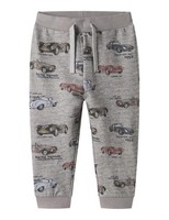 Sweatpants Jungen Name IT Nmmreiner Nreg, Grau Melange, 110 Cm, Jogginghose