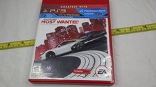Sony Play Station PS3 Video Game Need For Speed Most Wanted Greatest Hits Red