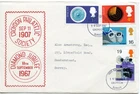 1967 DISCOVERIES GREAT BRITAIN QE2 CROYDON PHILATELIC ILLUS. FDC FDI PMK VGC