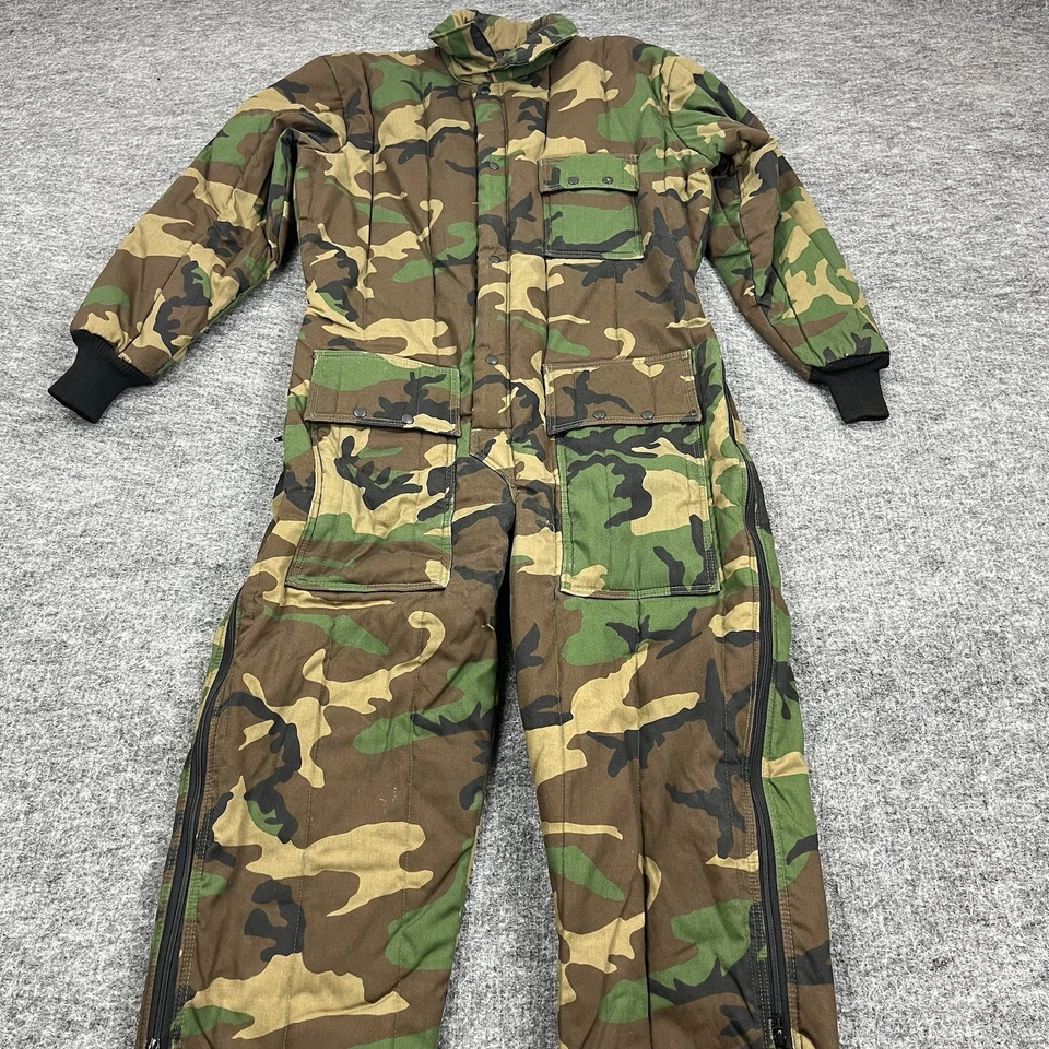 SafTBak Chiller Killer Coveralls Mens Extra Large Insulated Camouflage Hunting - Image 3 of 4