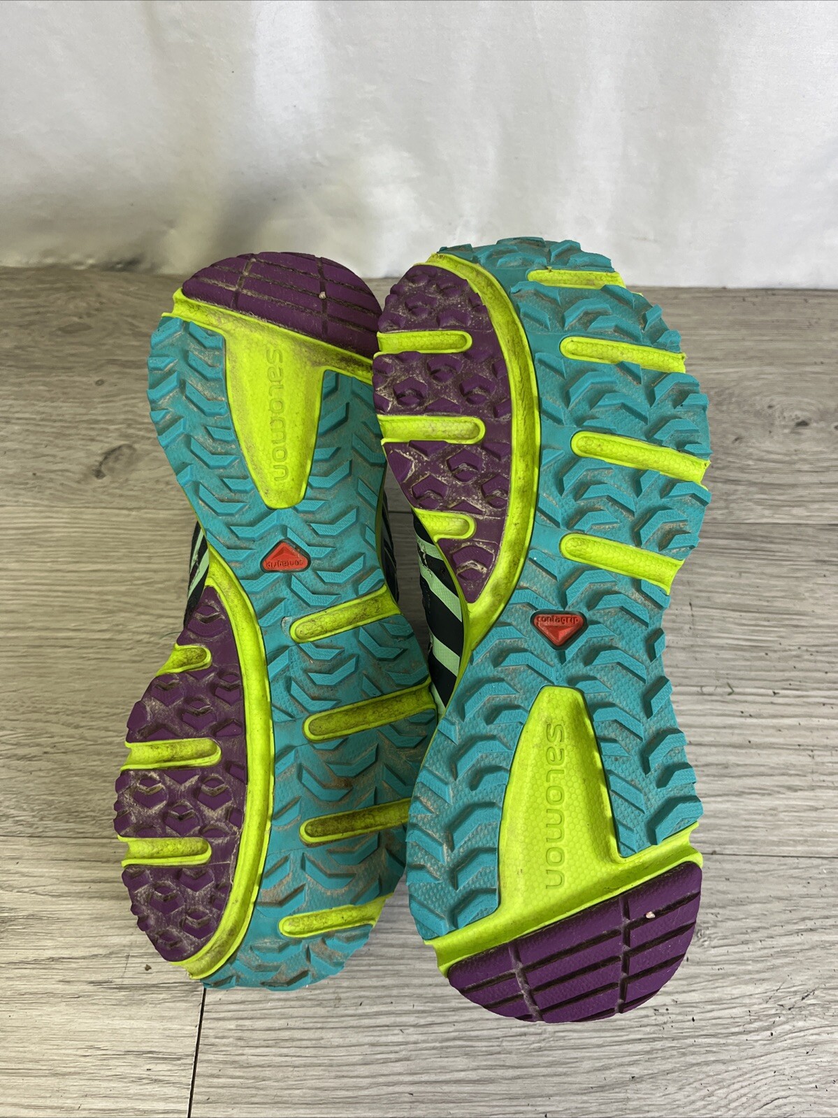 Scarpe da trail running Salomon X Mission 3 donna taglia 6 5 blu verde