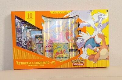 Box Pokémon - Reshiram e Charizard GX Aliados - PlayGround Game Store