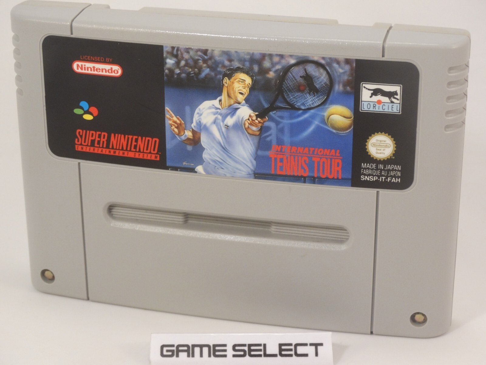 International Tennis Tour nintendo Snes Super Nes 16 Bit Eur pal Fah Original