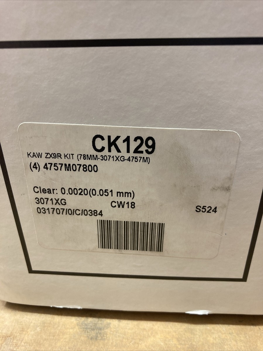 CK129 Wiseco Piston Kit Kawasaki ZX9R 2000 to 2003 78mm Bore | eBay UK
