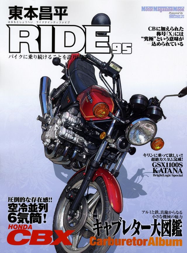 BOOK] RIDE 95 Honda CBX Carburetor Keihin CR FCR TM Mikuni VM