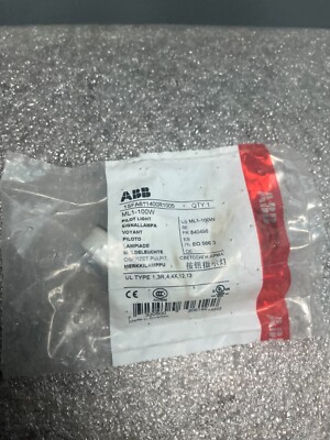 NEW IN BAG ABB pilot light ML1-100W 1SFA611400R1005